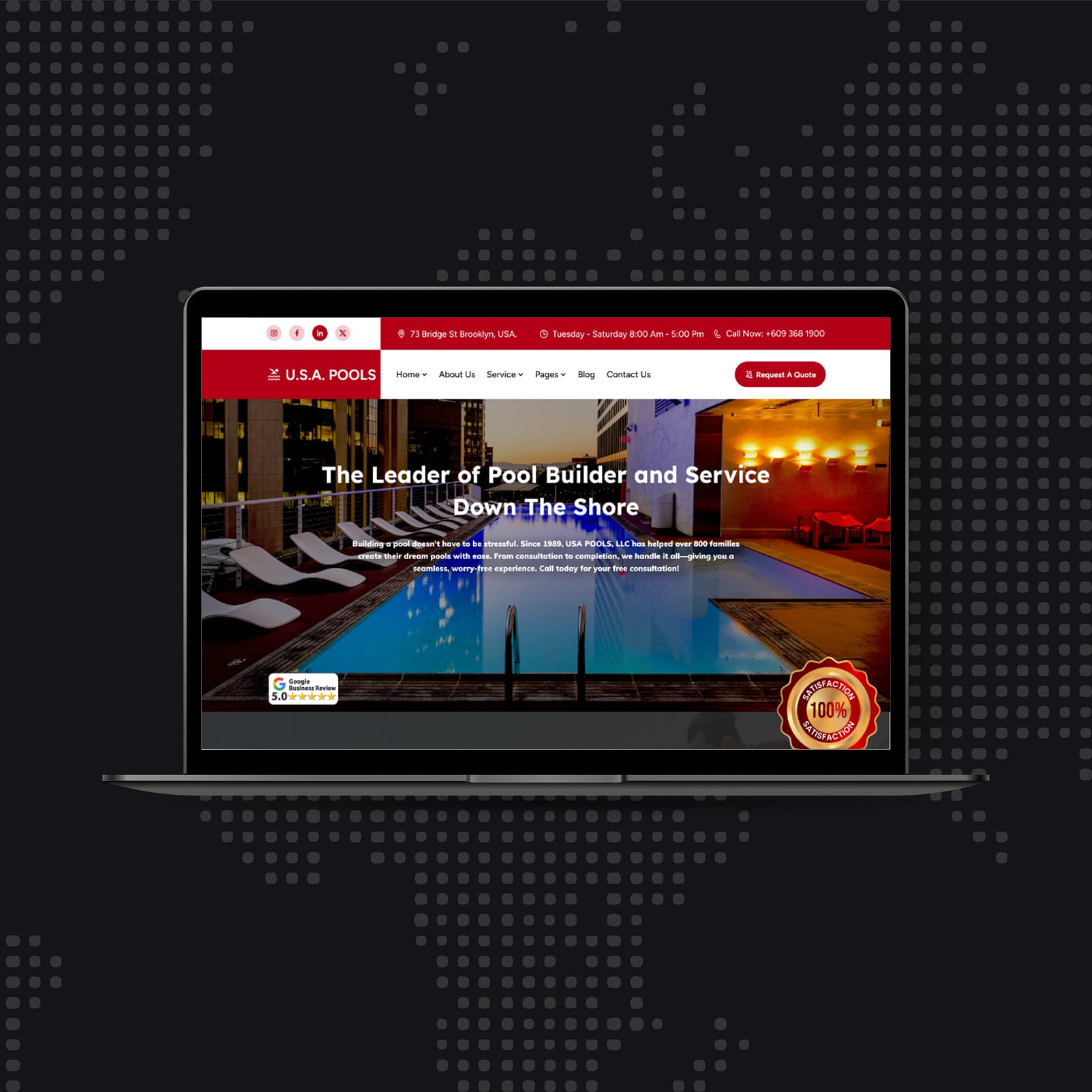marocsitepro piscine maintenance casablanca site web
